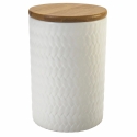 Conjunto de 3 potes de cozinha em cerâmica com tampa Shade of Shape Geometrie Saldos