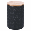 Conjunto de 3 frascos de cozinha em cerâmica com tampa Shade of Shape Geometrie Modelo