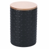 Conjunto de 3 frascos de cozinha em cerâmica com tampa Shade of Shape Geometrie Características