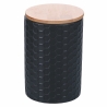 Conjunto de 3 frascos de cozinha em cerâmica com tampa Shade of Shape Geometrie Medidas