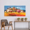 Tela Decorativa Paisagem Rústica Borgo sul mare Luigi Florio Venda