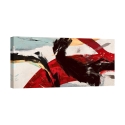 Estampa abstrata moderna contemporânea em tela Ride the Tiger Jim Stone Promoção