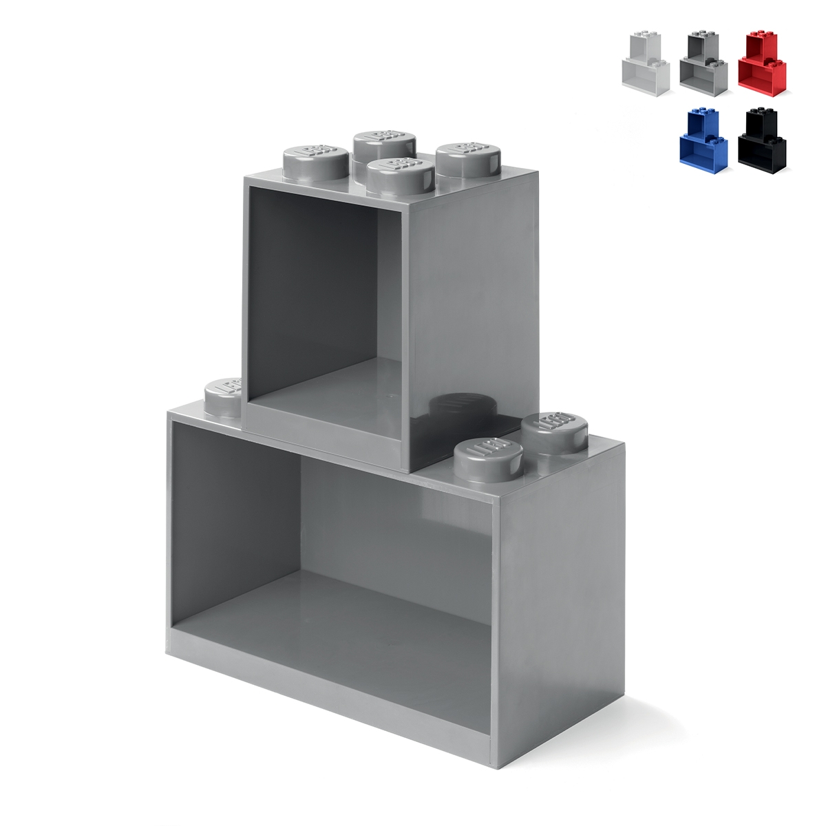 Conjunto de Prateleiras Modulares Empilháveis LEGO Brick Set 4+8 Oferta Conjunto de Prateleiras Modulares Empilháveis LEGO Brick Set 4+8 Oferta