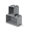 Conjunto de Prateleiras Modulares Empilháveis LEGO Brick Set 4+8 Saldos