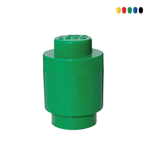 Contêiner cilíndrico empilhável LEGO Brick 1 bottoncino Promoção