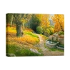 Quadro em tela paisagem "Ristoro sul sentiero" de Adriano Galasso Promoção