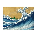 Tela Impressa: A Grande Onda de Kanagawa de Hokusai Oferta