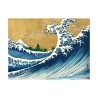 Tela Impressa: A Grande Onda de Kanagawa de Hokusai Oferta