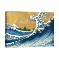 Tela Impressa: A Grande Onda de Kanagawa de Hokusai Promoção