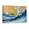 Tela Impressa: A Grande Onda de Kanagawa de Hokusai Promoção