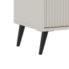 Móvel baixo para TV de sala com 2 portas e gaveta 153x40x61 Danielle Descontos