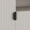 Móvel baixo para TV de sala com 2 portas e gaveta 153x40x61 Danielle Catálogo