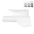 Conjunto de capa de edredão e fronhas para cama de uma piazza e meia em cetim Argentario Promoção