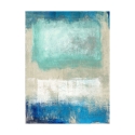 Tela Decorativa Moderna Abstrata em Bege e Azul Magic Sea Ludwig Maun Oferta