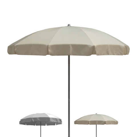 Guarda-sol de jardim e terraço para exterior Ø240cm Novara 114 Promoção