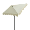 Guarda-sol anti-vento retangular de design para exterior Allegro 86R Estoque