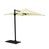 Guarda-sol lateral quadrado 250x250 cm de jardim proteção UV50+ Trend Medidas