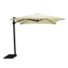 Guarda-sol lateral quadrado 250x250 cm de jardim proteção UV50+ Trend 
