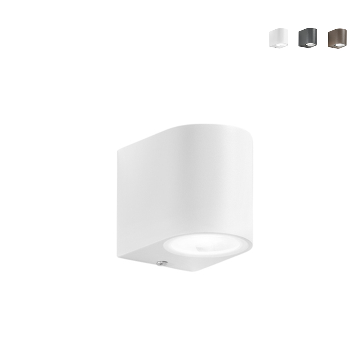 Aplique de exterior moderno para jardim em alumínio IP54 One Oferta