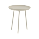 Mesa de centro moderna para sala bege Varek Promoção