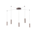 Candeeiro de Teto LED 5 Lâmpadas Suspensas Design Moderno Candle Venda
