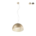 Candeeiro suspenso redondo em metal com luz LED ajustável Coco Promoção