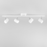 Carril de teto com 4 focos de luz ajustáveis Zero Venda