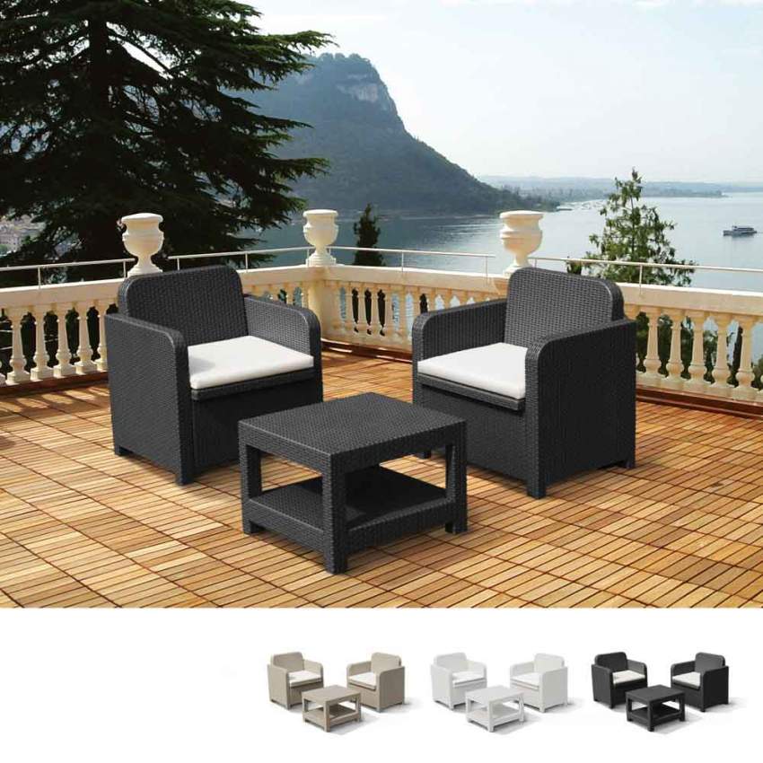 Mobília para Jardim, Terraço, Quintal ou Lounge Exteriores - Elegante Giglio