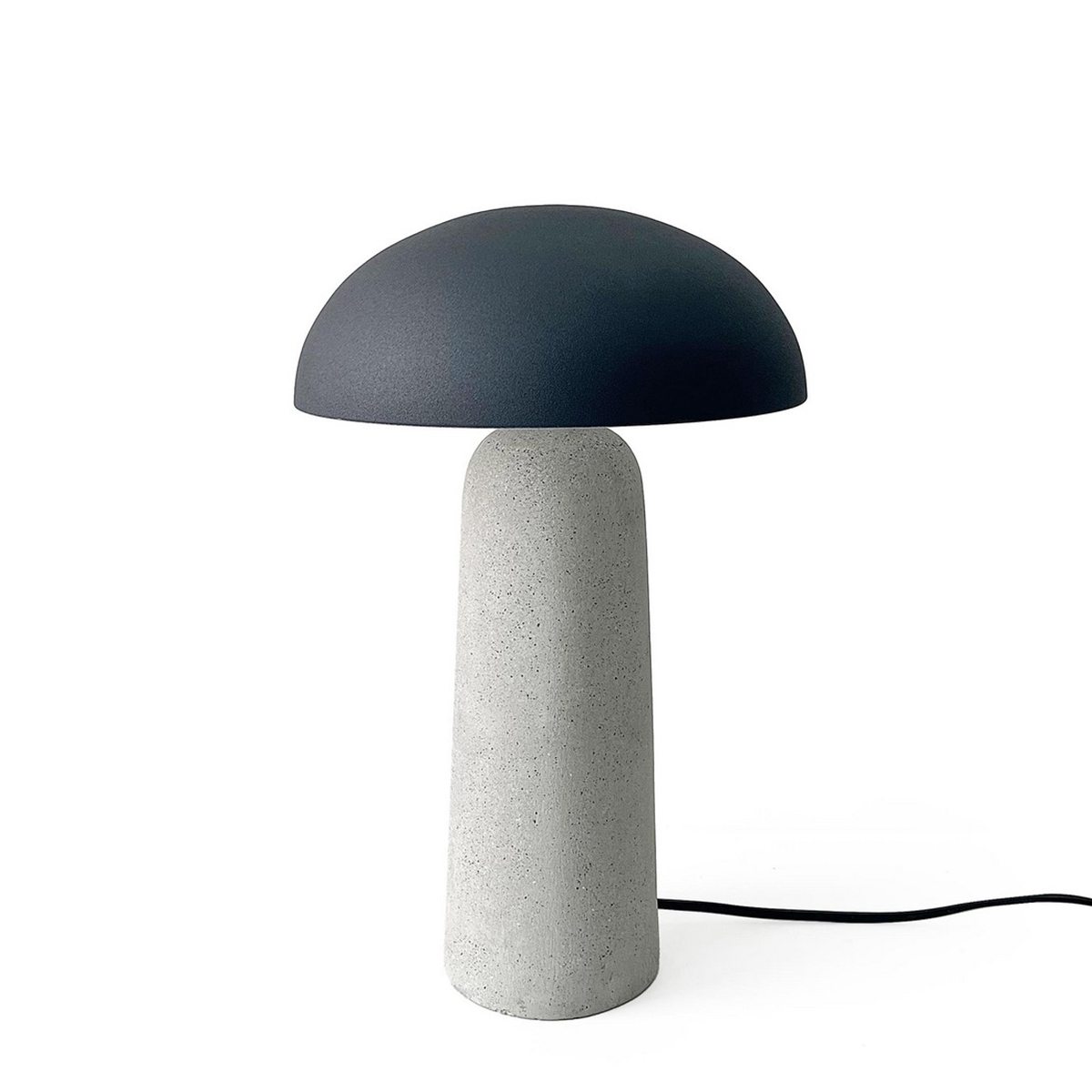 Candeeiro de mesa design moderno cinzento 25x39,5 Delphine