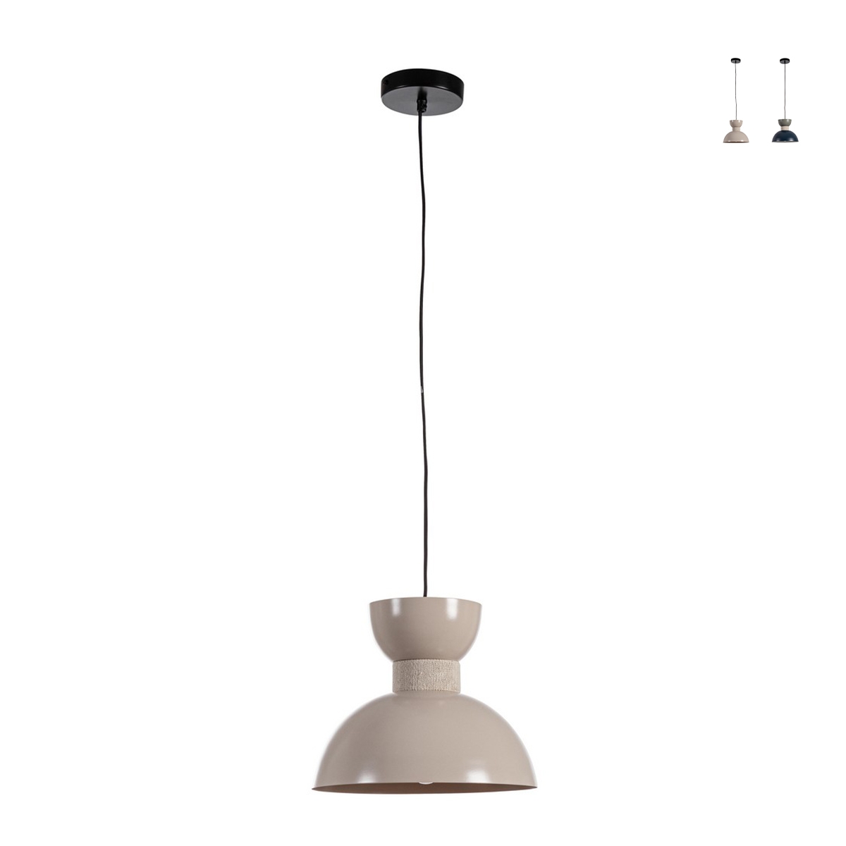 Candeeiro suspenso em metal estilo contemporâneo Jabalpur