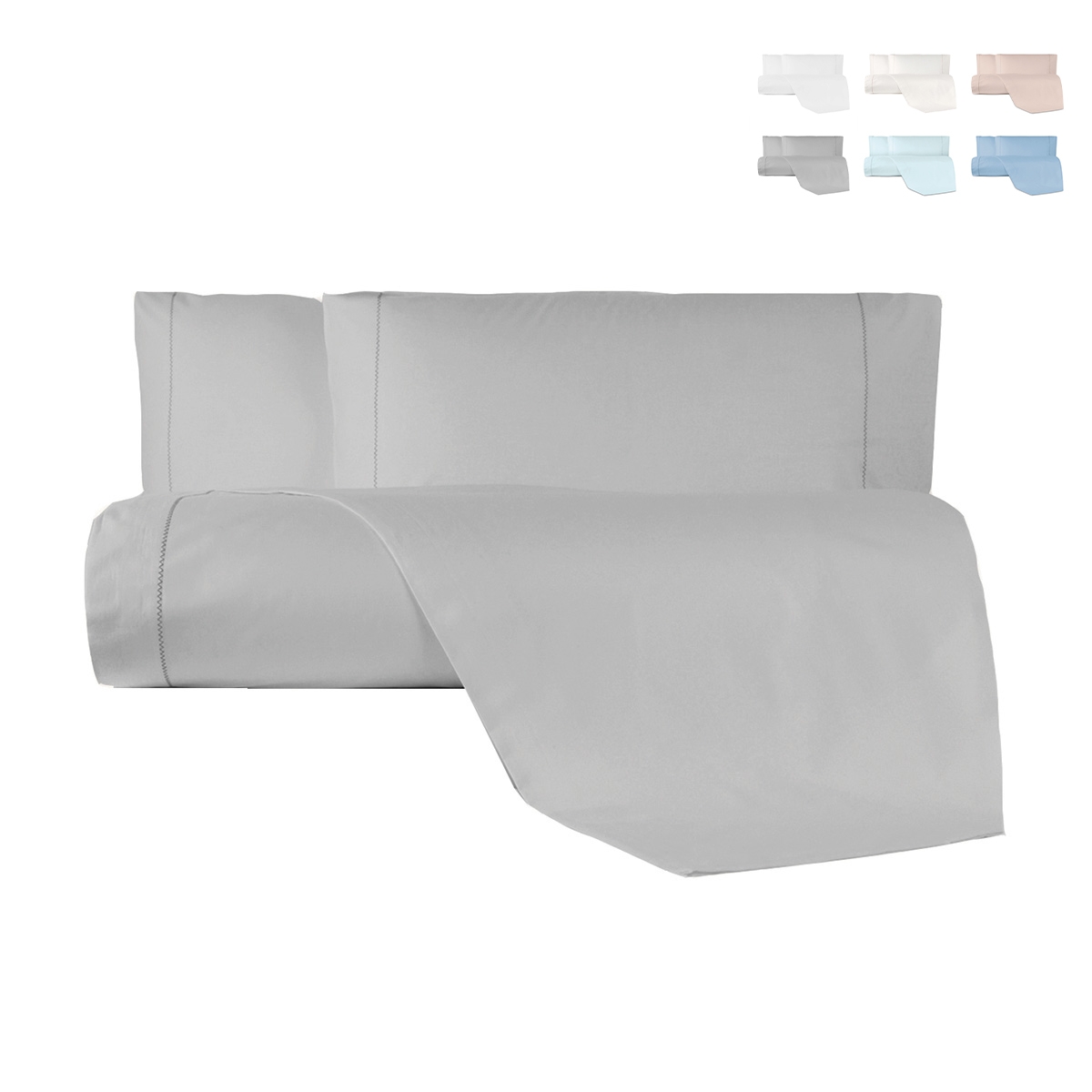 Conjunto de capa de edredão para cama de casal com fronha em algodão Toronto