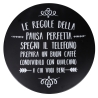 Conjunto mesa com 2 cadeiras dobráveis para exterior em ferro preto Pausa Perfetta Venda