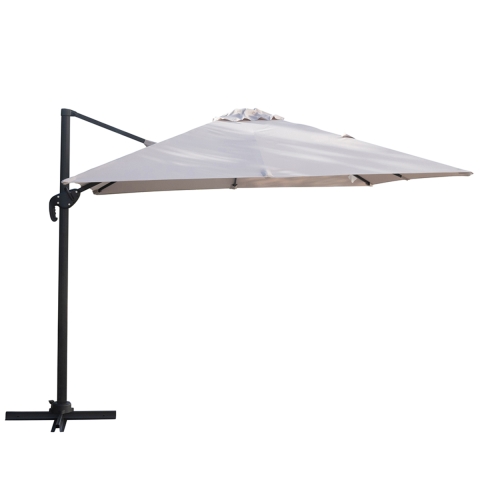 Guarda-sol de jardim 3x4 com braço lateral giratório Deluxe Promoção