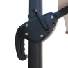 Guarda-sol de jardim 3x4 com braço lateral giratório Deluxe Saldos