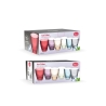 Conjunto de 6 copos de água 330 ml em vidro multicolorido Color Escolha