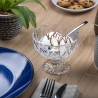 Conjunto de 6 Taças de Gelado 400ml em Vidro Transparente Elizabeth Venda