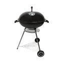 Churrasqueira a carvão redonda grelha 55cm com tampa e rodas Ardena Oferta