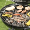 Barbecue a carvão redondo Ø57x90cm com rodas e tampa Seara Oferta
