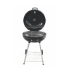 Barbecue a carvão redondo Ø57x90cm com rodas e tampa Seara Descontos