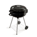 Barbecue a carvão redondo Ø57x90cm com rodas e tampa Seara Catálogo