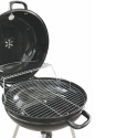 Barbecue a carvão redondo Ø57x90cm com rodas e tampa Seara Escolha
