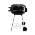 Barbecue a carvão redondo Ø57x90cm com rodas e tampa Seara Modelo