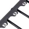 Estendal extensível interior exterior metal 17m preto Laundry Descontos