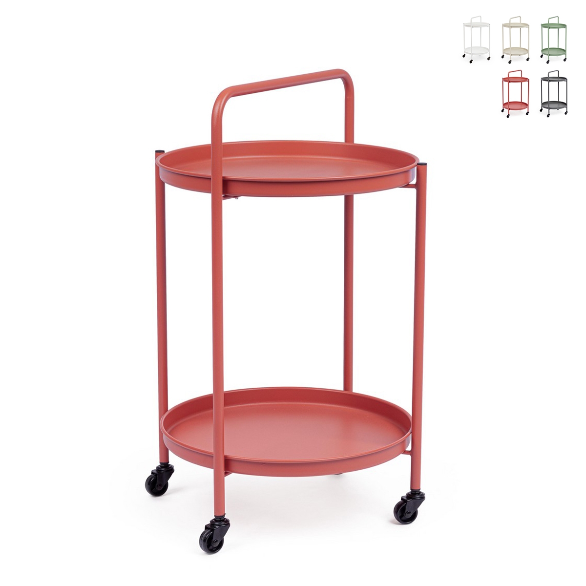 Carrinho de serviço dobrável para jardim Austin Twin