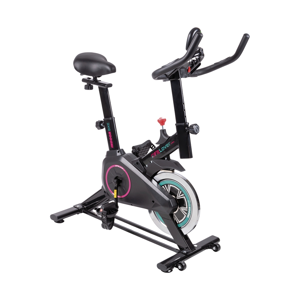 Bicicleta Fit volante 4 Kg ecrã 5 funções suporte para smartphone Striva