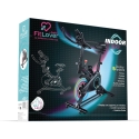 Bicicleta Fit volante 4 Kg ecrã 5 funções suporte para smartphone Striva Medidas