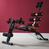 Banco de musculação abdominal multifunções 22 em 1 dobrável Power Fit Venda
