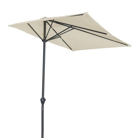 Guarda-sol para exteriores terraço varanda 250x125x227cm Half Cuba Promoção