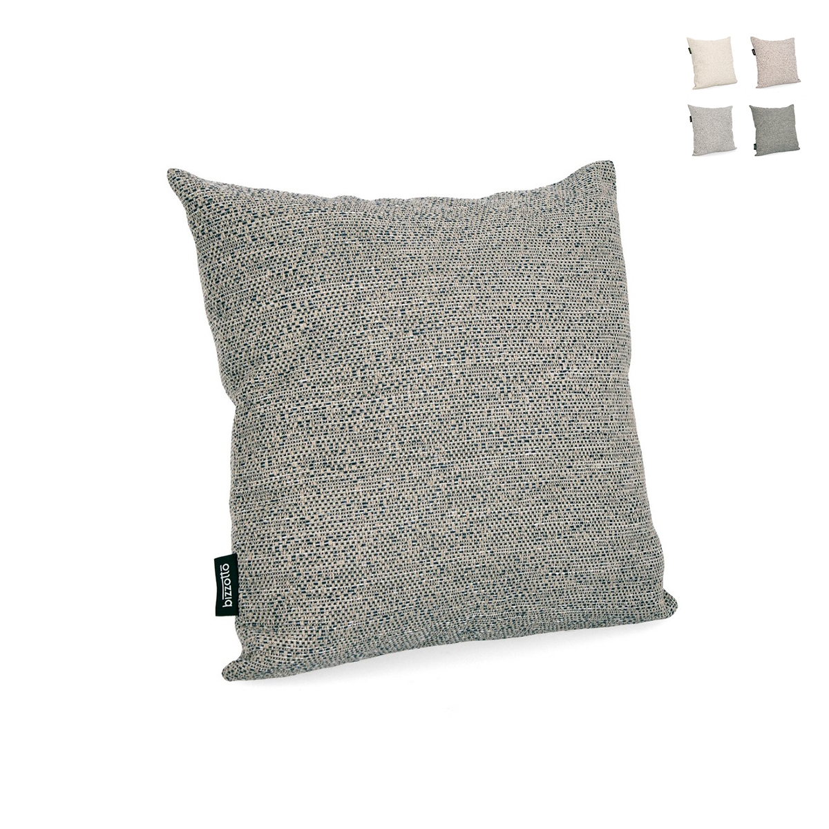 Almofada de exterior quadrada grande decorativa amovível 50x50 Ipek