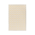 Tapete retangular 160x230 para exterior e interior bege dourado Bizzotto Marcel Promoção
